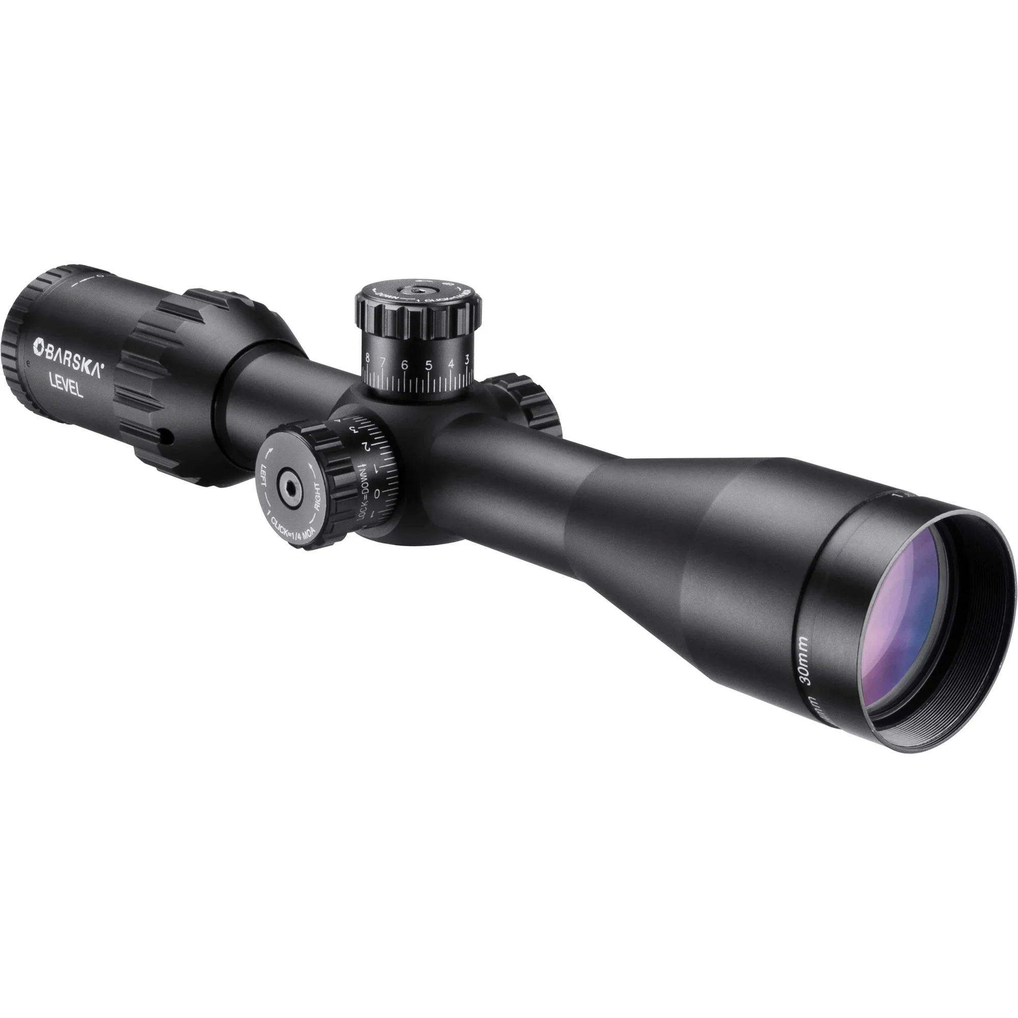 1.5-6x44mm LEVEL IR MOA Rifle Scope with Rings & Sun Shade | AC12780