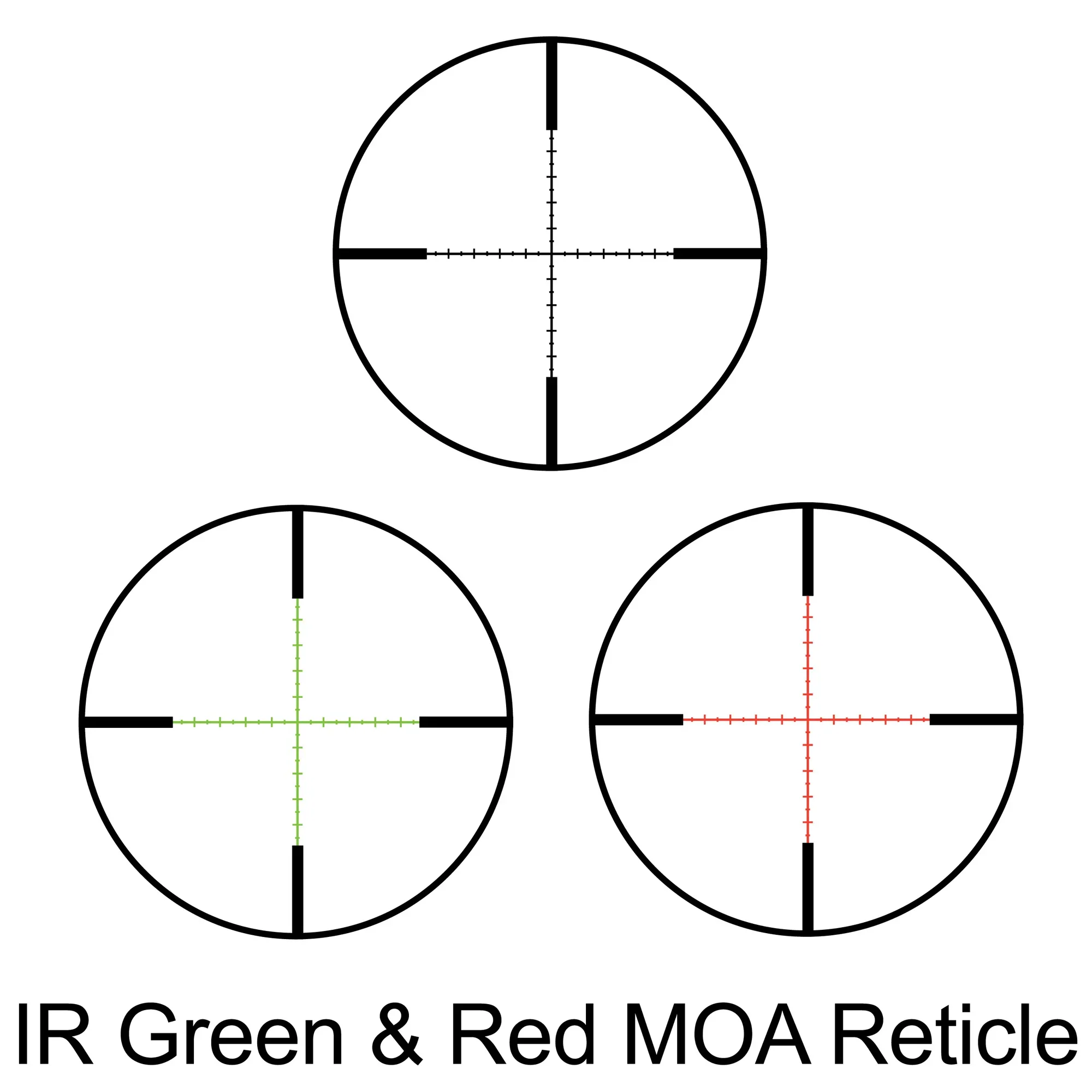 4-16x50mm LEVEL IR MOA Rifle Scope with Sun Shade | AC12784 - Image 3