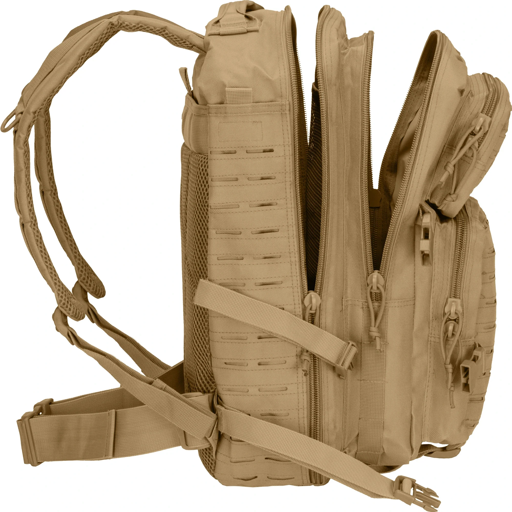 Loaded Gear GX-700 Large Tactical Backpack with MOLLE | Dark Earth | BI14088 - Image 6