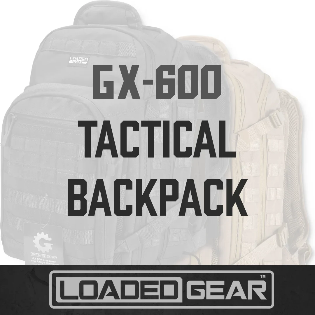 Loaded Gear GX-600 Crossover Tactical Backpacks | Black, Dark Earth | BI12598, BI12600 - Image 2
