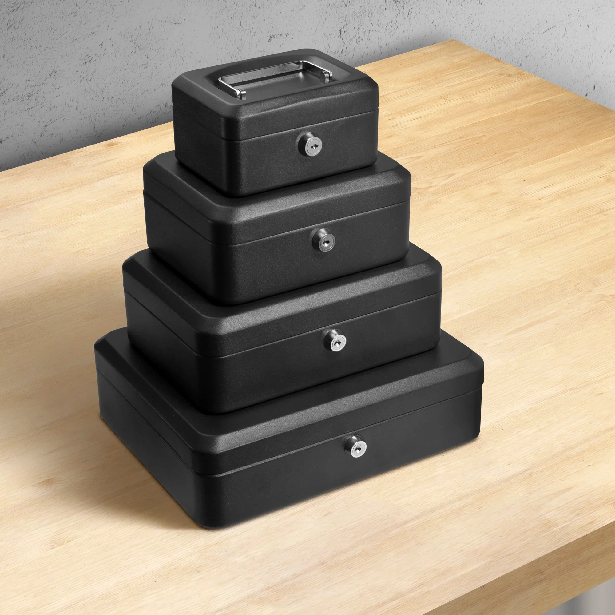 Medium 10" Cash Box with Key Lock | CB11832 - Image 11