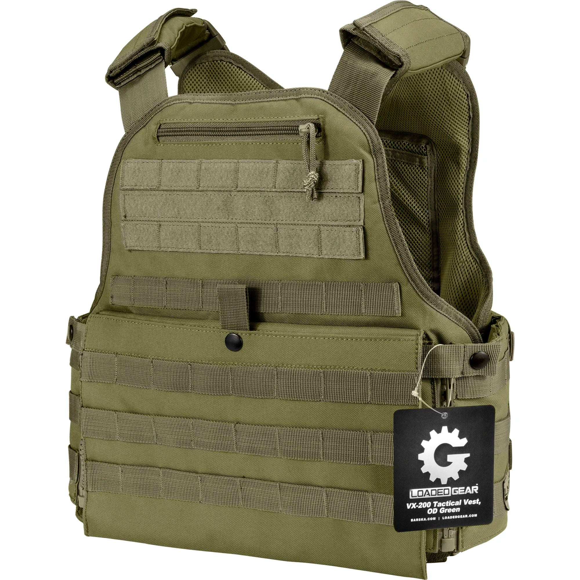Loaded Gear VX-500 Tactical Vests | Black, OD Green | BI12260, BI12290 - Image 12