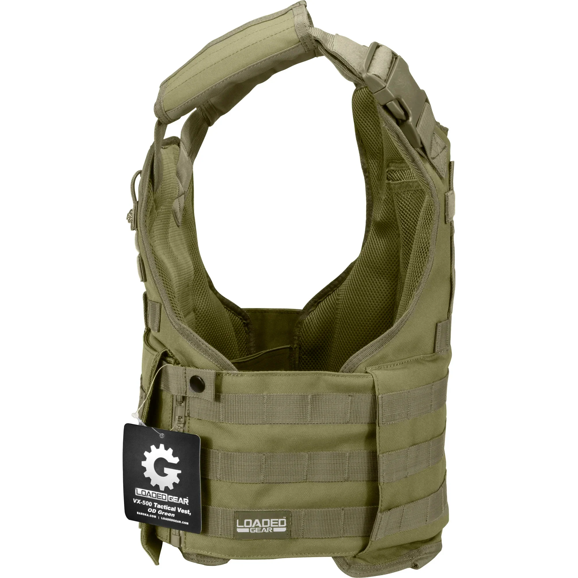 Loaded Gear VX-500 Tactical Vests | Black, OD Green | BI12260, BI12290 - Image 14