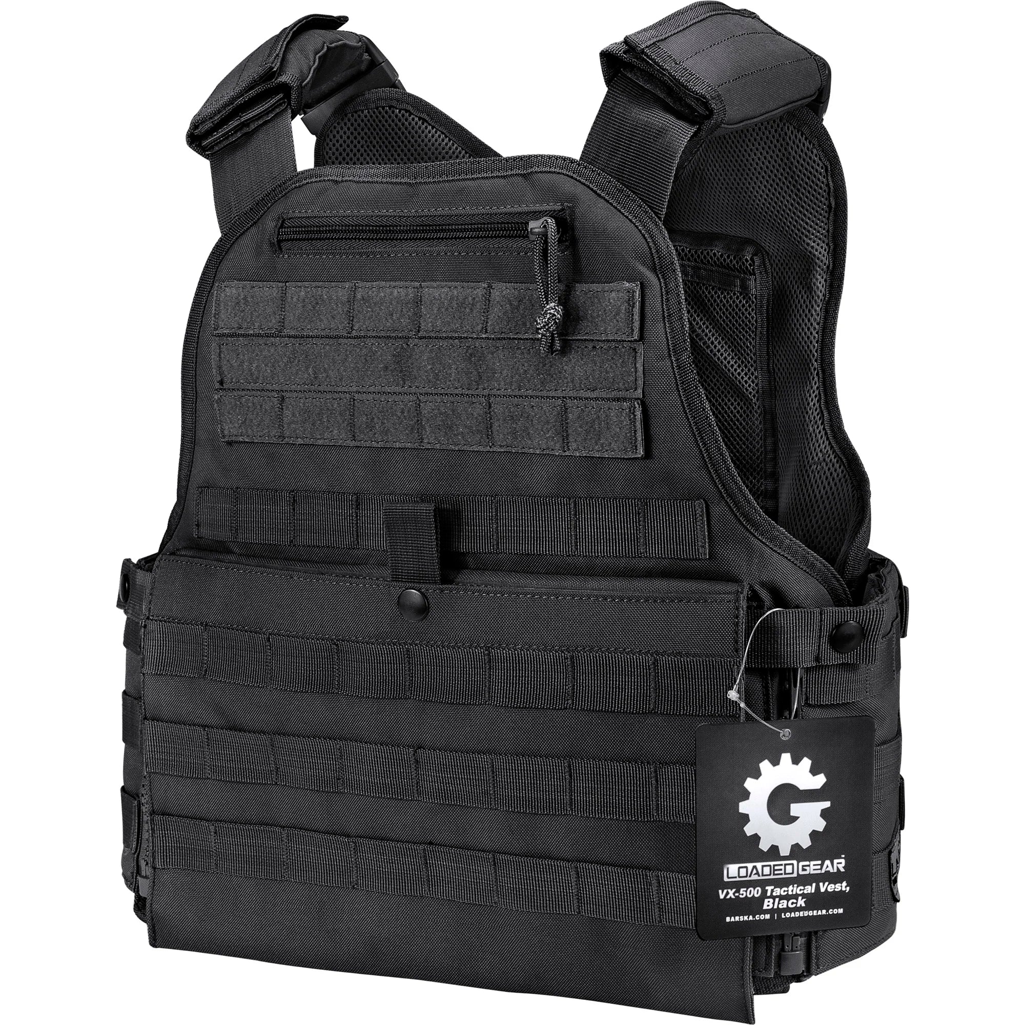 Loaded Gear VX-500 Tactical Vests | Black, OD Green | BI12260, BI12290 - Image 3