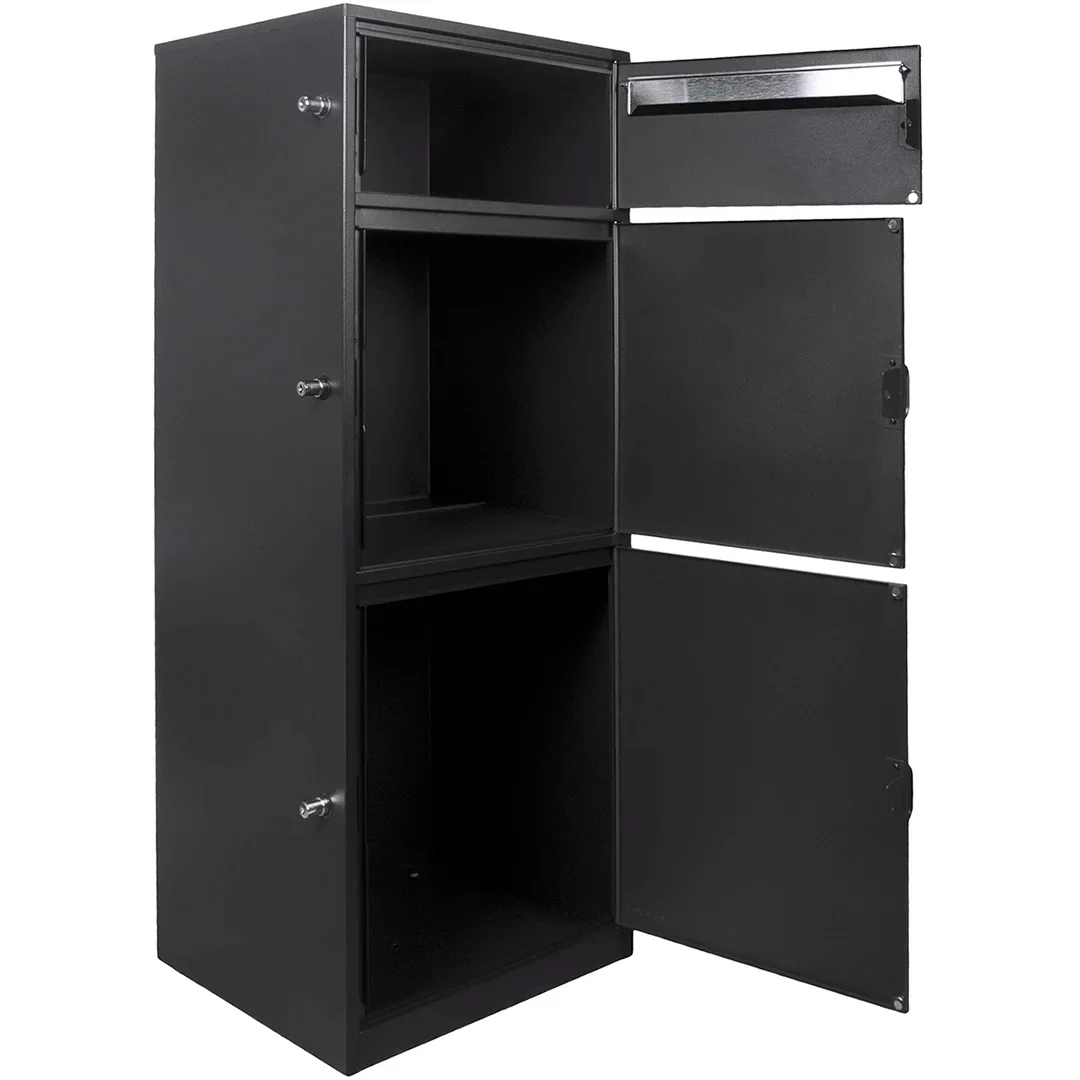 MPCB-100 Three Compartment Locking Mail and Parcel Box with Package Compartments | CB13610 - Image 5