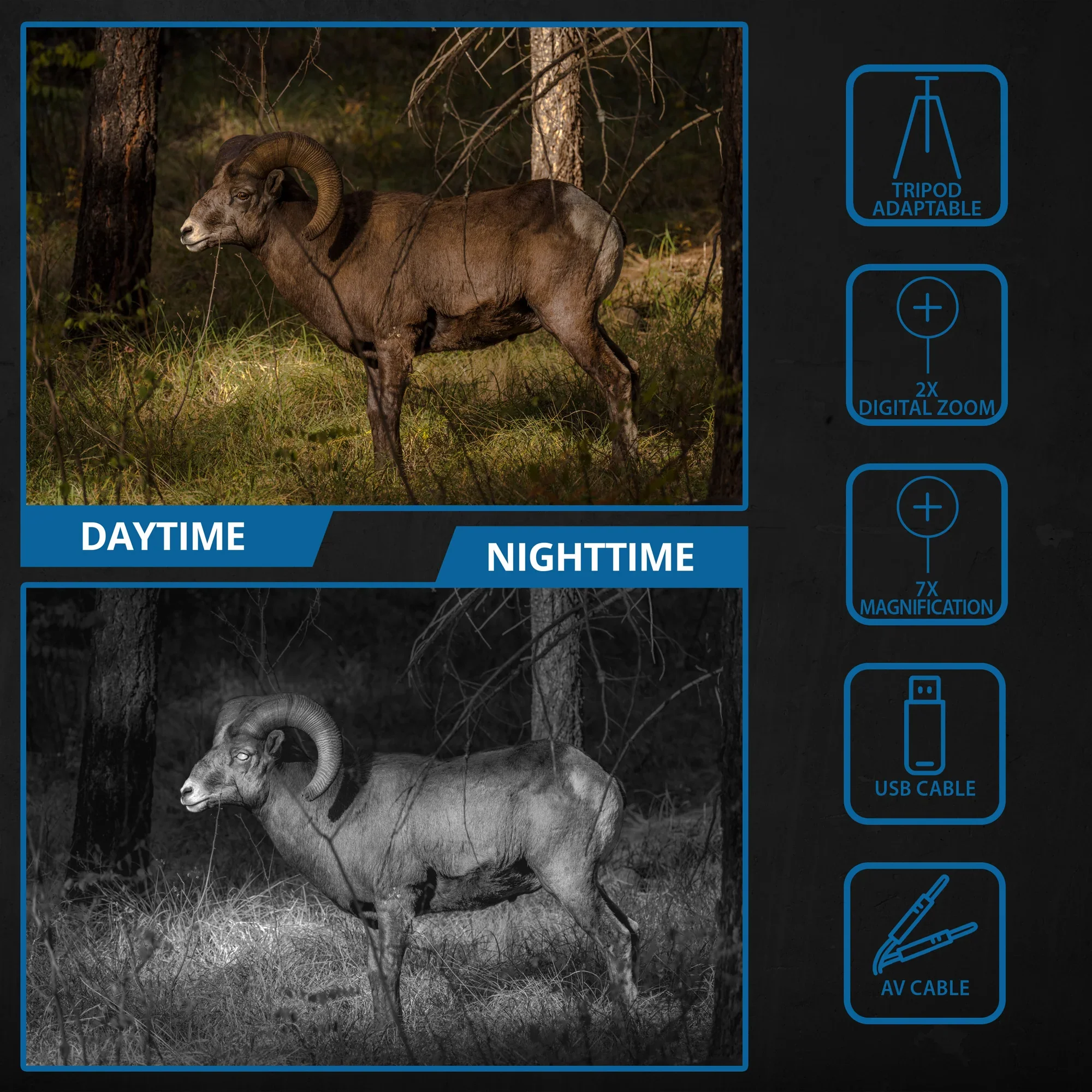 NVX600 Night Vision Infrared Digital Binoculars | BQ13504 - Image 9