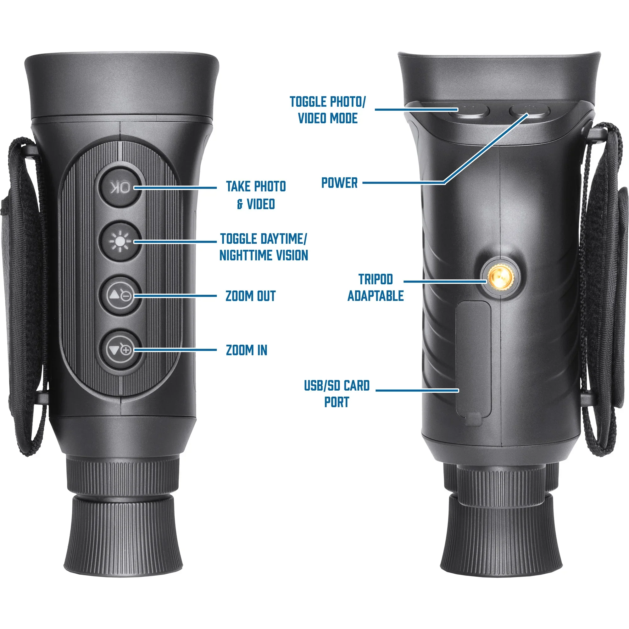 NV-1 Night Vision Infrared Digital Monocular | BQ14070 - Image 7