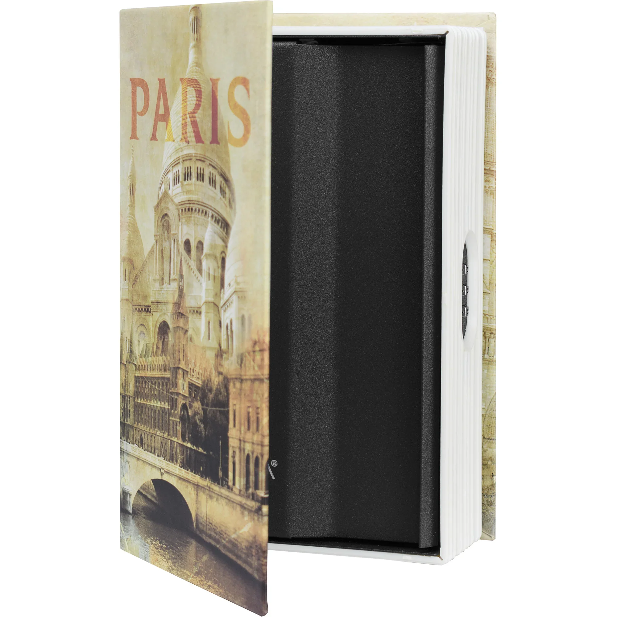 Paris Book Lock Box with Combination Lock | CB12362 - Image 8
