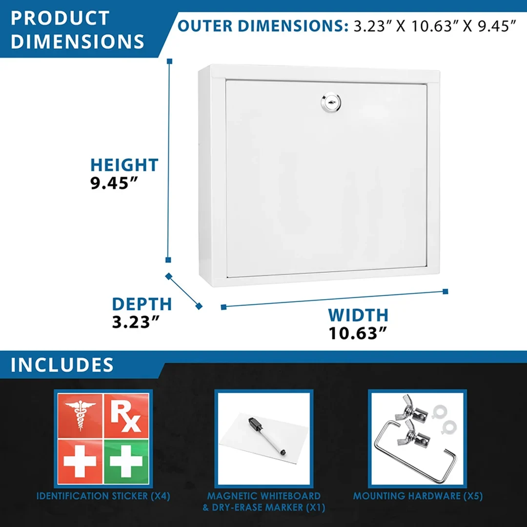 Small Medical Cabinet | CB12820 - Image 7