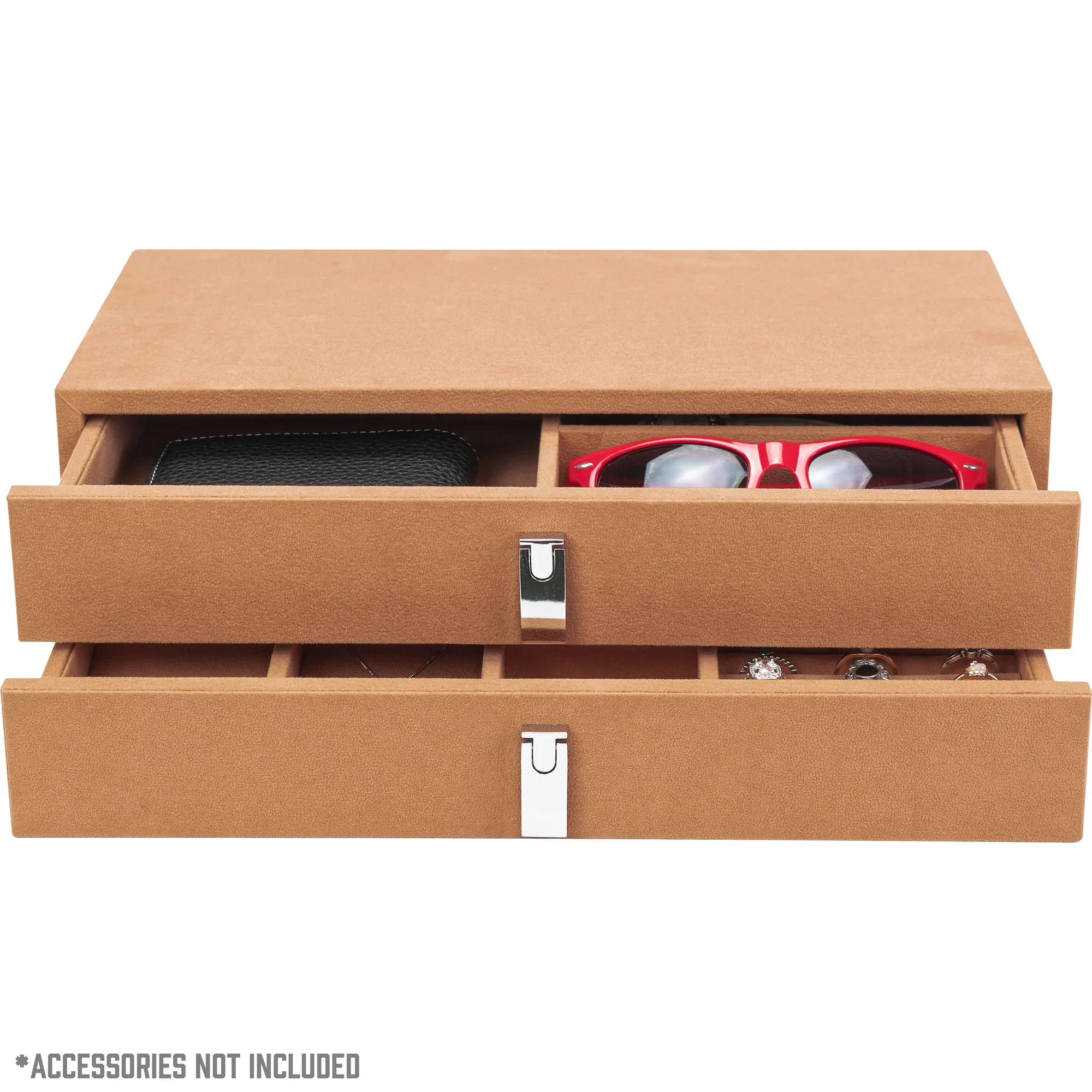 Suede-Lined Jewelry Storage Drawer Set | AF13318 - Image 4