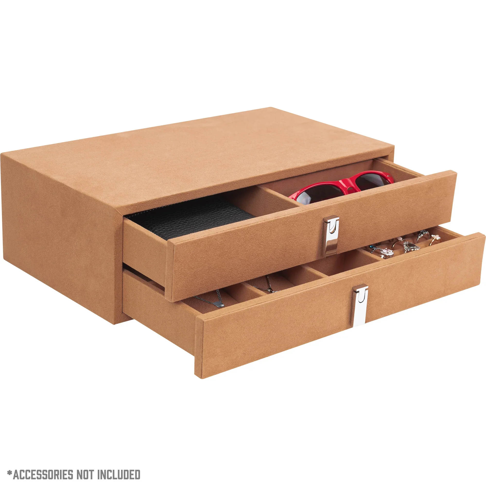 Suede-Lined Jewelry Storage Drawer Set | AF13318 - Image 7