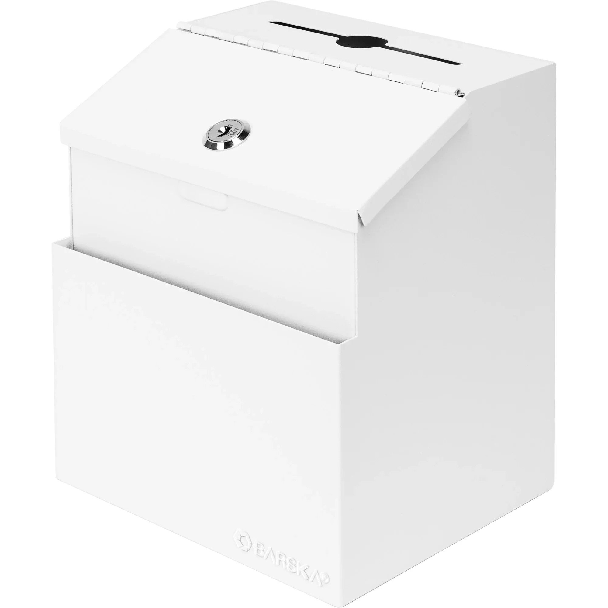 Suggestion & Ballot Drop Box with Paper Holder & Key Lock | CB14102
