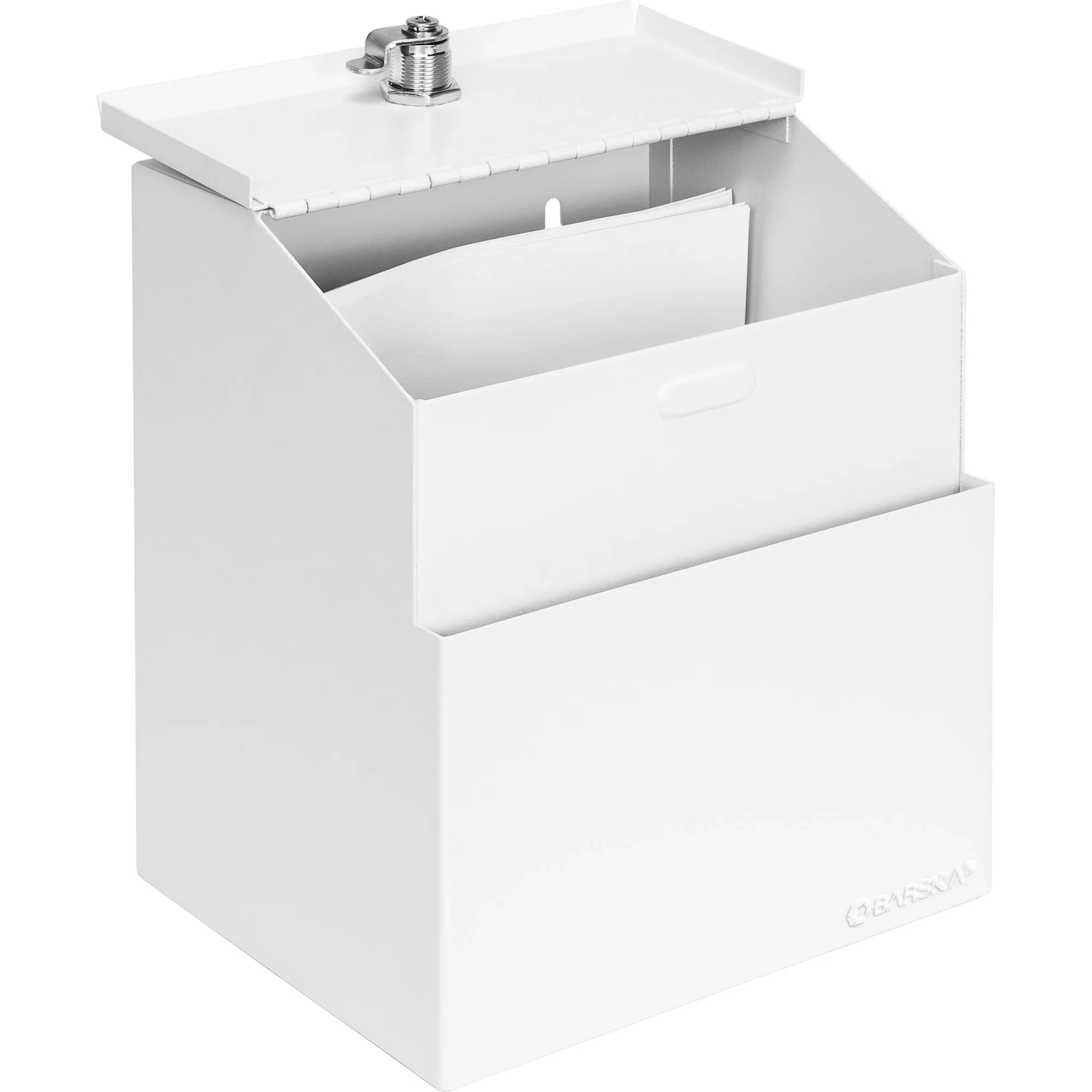 Suggestion & Ballot Drop Box with Paper Holder & Key Lock | CB14102 - Image 2
