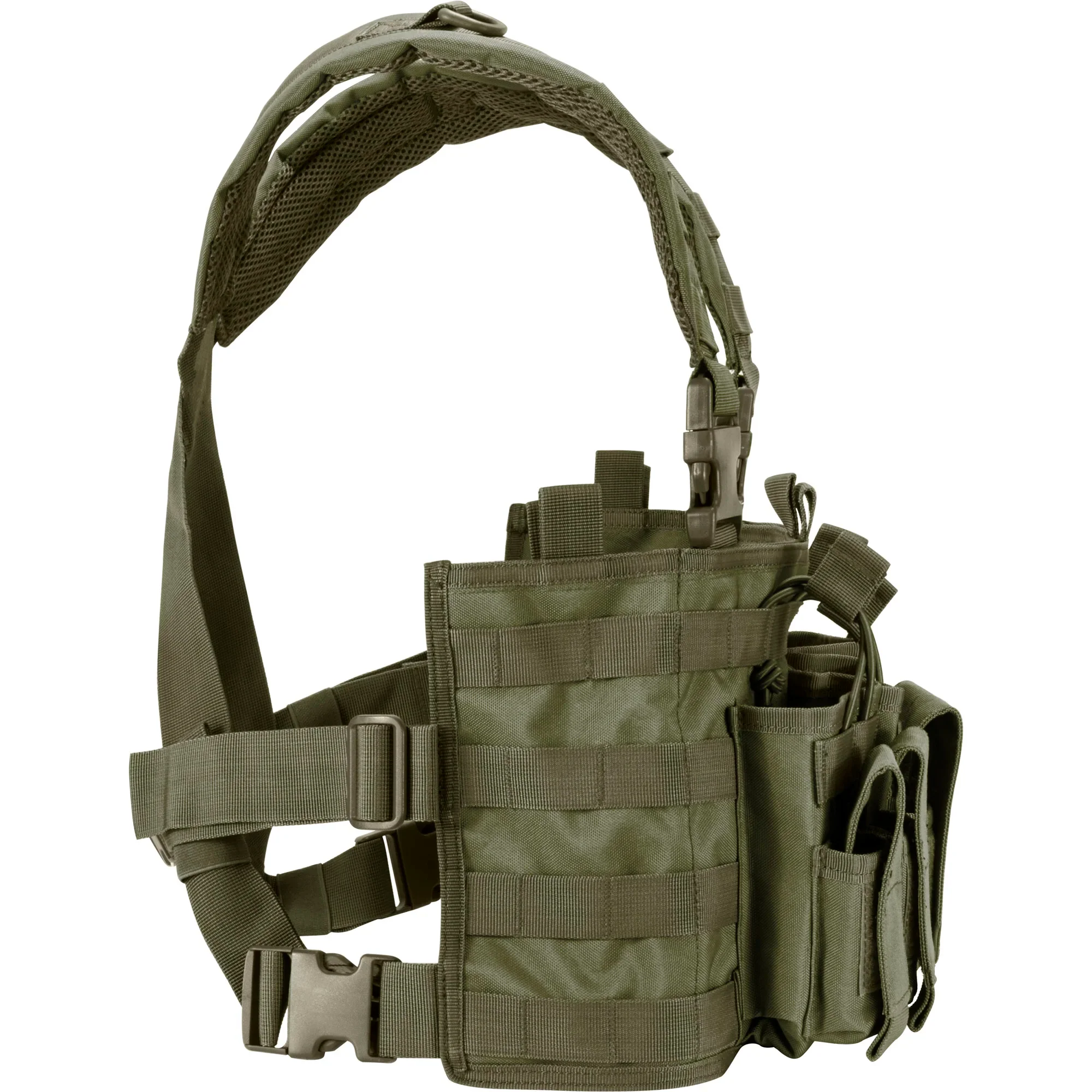 Loaded Gear VX-400 Tactical Chest Rigs | Black, OD Green, Dark Earth | BI12258, BI12794, BI12792 - Image 12